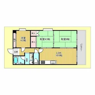 メゾンドフロール【3階】の間取り