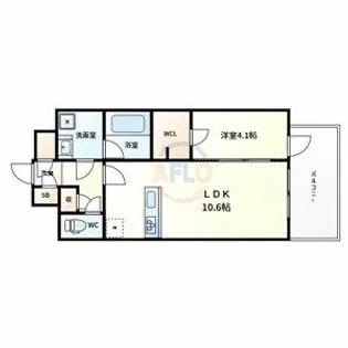 LA GRACE 千林大宮【3階】の間取り