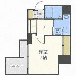 セレニテ梅田ルフレ【5階】の間取り