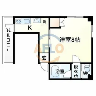 第2スプリングマンション【4階】の間取り