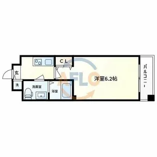 Co.labo天王寺【1階】の間取り