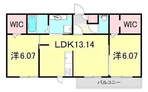 Lieblich【1階】の間取り