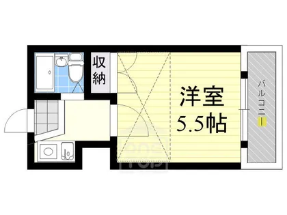 ビー・エスパース【1階】の間取り
