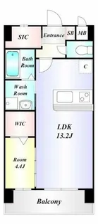 ZEGUNA【7階】の間取り