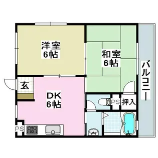 TKハイツ【303号室】の間取り