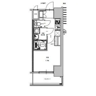 S-RESIDENCE金山flap【4階】の間取り