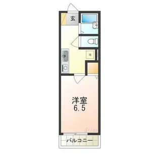 エクシブ三国ヶ丘【2階】の間取り