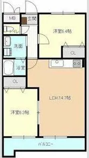 Casaverde【3階】の間取り