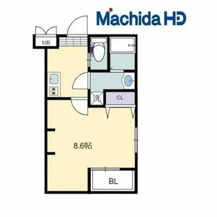 兵庫県神戸市須磨区妙法寺字道正川【アパート】の間取り