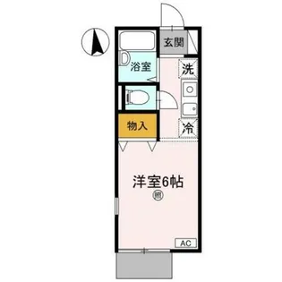 大阪府池田市豊島北2丁目【アパート】の間取り