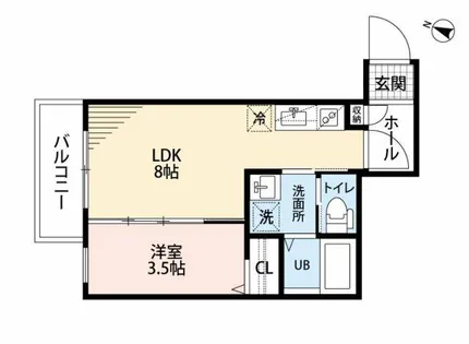 robot home立花【1階】の間取り