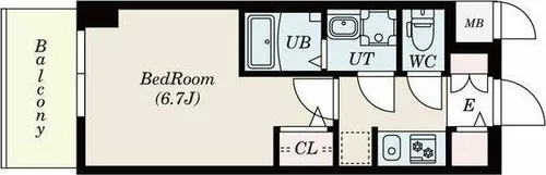 S-RESIDENCE熱田【11階】の間取り