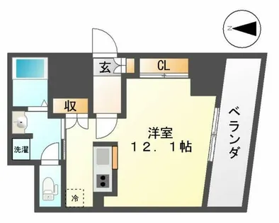 CORNES HOUSE NAGOYA(コーンズハウスナゴヤ【11階】の間取り