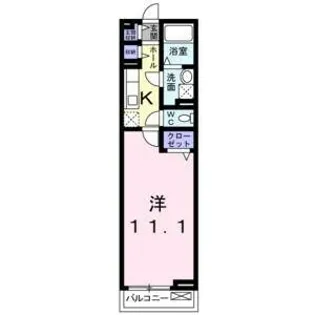 ノーブル スクエア【2階】の間取り