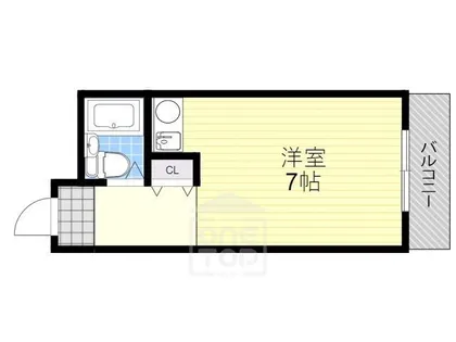 フジハイツ【3階】の間取り