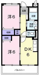 ラ・パルテール壱番館【1階】の間取り