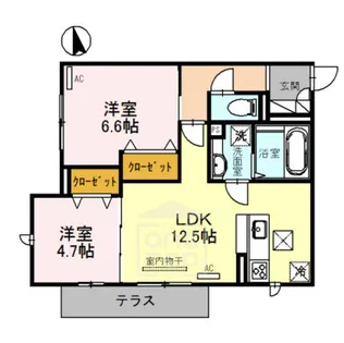 グレイスソフィア千里丘【3階】の間取り