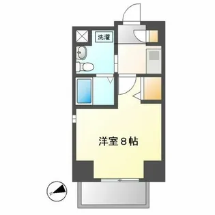 エステムプラザ名古屋・栄プレミアム【10階】の間取り