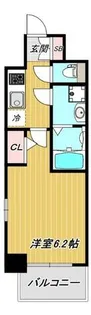 Cion KOBE Bayside【6階】の間取り