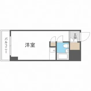 ロマネスク天神南【4階】の間取り