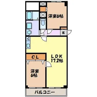 STプラザ御器所【6階】の間取り