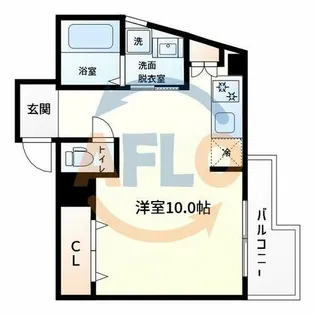 M’s Garden【3階】の間取り