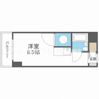 オリエント新大阪アーバンライフ【6階】の間取り