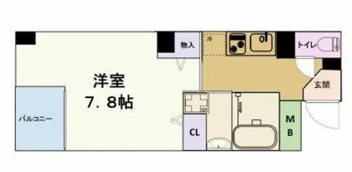 ルアナ ハレ フクシマ【3階】の間取り