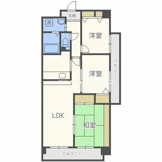 GranPino柴原【2階】の間取り