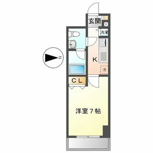 プロシード金山【11階】の間取り