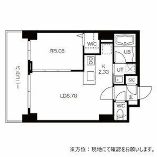 BPRレジデンス琴似【2階】の間取り