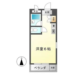 愛知県名古屋市中村区押木田町2丁目【マンション】の間取り