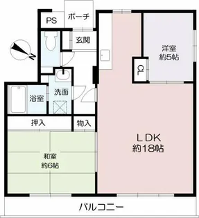 グラーノ芦屋【1階】の間取り