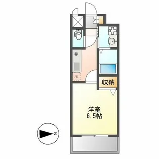 ヴィラ・フロイデ【4階】の間取り