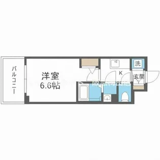 エスリードレジデンス大阪グランノースI【4階】の間取り