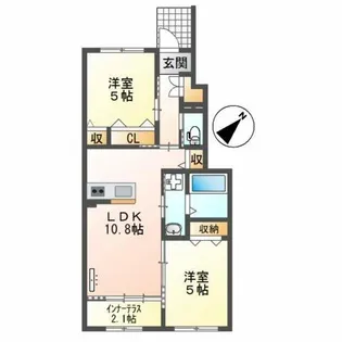 Mana【1階】の間取り