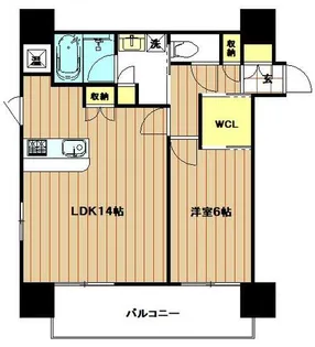 casa felice【602号室】の間取り