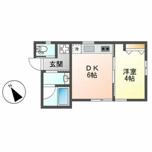 グリーンブーメラン【1階】の間取り