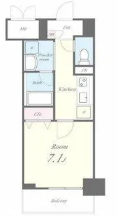 カルマート【5階】の間取り