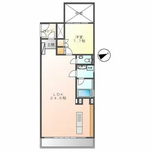 VISCONTI覚王山【402号室】の間取り