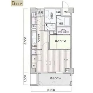 メイビル覚王山【320号室】の間取り