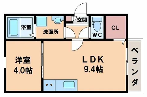 MARL天王寺東【3階】の間取り