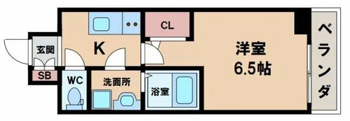 BLISSPOINT阿倍野2【1階】の間取り