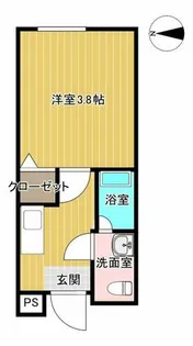 レイーナ深草【103号室】の間取り