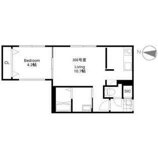 ULTIMATE GROOVE【2階】の間取り