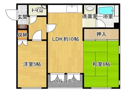 アパルトマンK【3階】の間取り