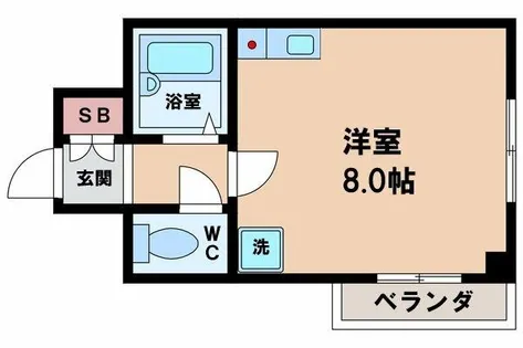 TNKアベノ【4階】の間取り