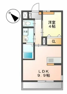 ファミーユ【1階】の間取り