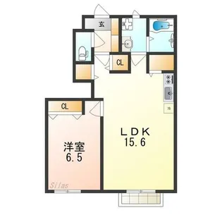 アリエント【1階】の間取り
