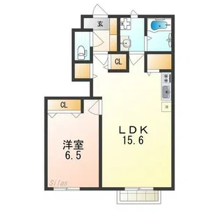 アリエント【1階】の間取り